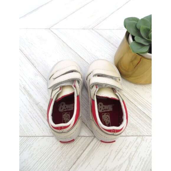 NEW! Vans X David Bowie Aladdin Sane Old Skool Skate Shoes Toddler SZ 5.5 - Picture 10 of 12